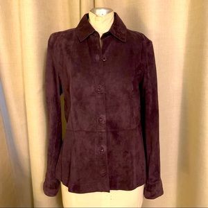 SIENA STUDIO Suede Leather Jacket